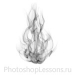Кисти в виде огня для Фотошопа - кисть 5