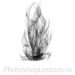 Кисти в виде огня для Фотошопа - кисть 8