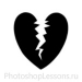 Кисти в виде сердечек для Фотошопа - кисть 19