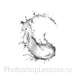 Кисти в виде брызг воды для Фотошопа - кисть 3