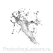 Кисти в виде брызг воды для Фотошопа - кисть 5