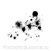 Кисти в виде брызг крови для Фотошопа - кисть 7