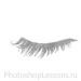 Кисти в виде ресниц для Фотошопа - кисть 19