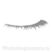 Кисти в виде ресниц для Фотошопа - кисть 12