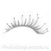 Кисти в виде ресниц для Фотошопа - кисть 36