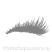 Кисти в виде ресниц для Фотошопа - кисть 38