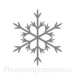 Кисти: снежинки для Фотошопа - кисть 35
