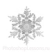 Кисти: снежинки для Фотошопа - кисть 36