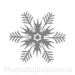 Кисти: снежинки для Фотошопа - кисть 44