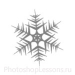 Кисти: снежинки для Фотошопа - кисть 55