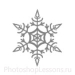 Кисти: снежинки для Фотошопа - кисть 56