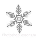 Кисти: снежинки для Фотошопа - кисть 61